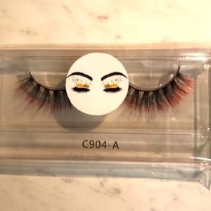 Tinted mink eyelashes, brand new